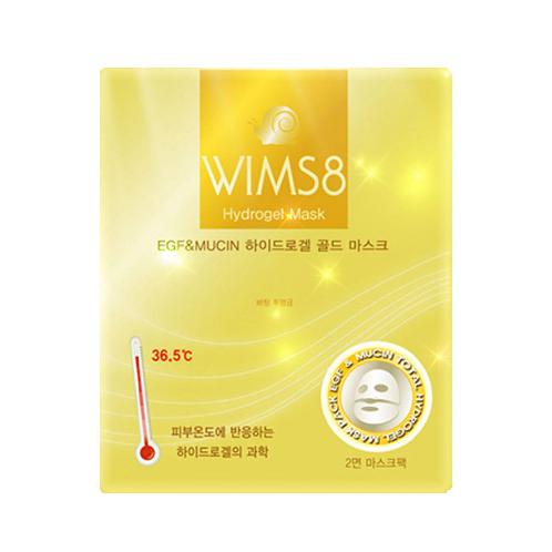 Prevention rough and dry skin through supply moisture and nutrition WIMS8 Hydrogel Gold Mask I